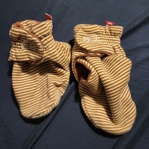 Zutano cotton booties